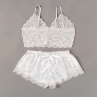 (情趣内衣)羞羞宝贝性感蕾丝公主睡衣装(白色)